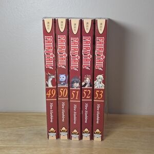 Fairy Tail Manga Volumes 49-53 - 5 Books - Fairy Tail